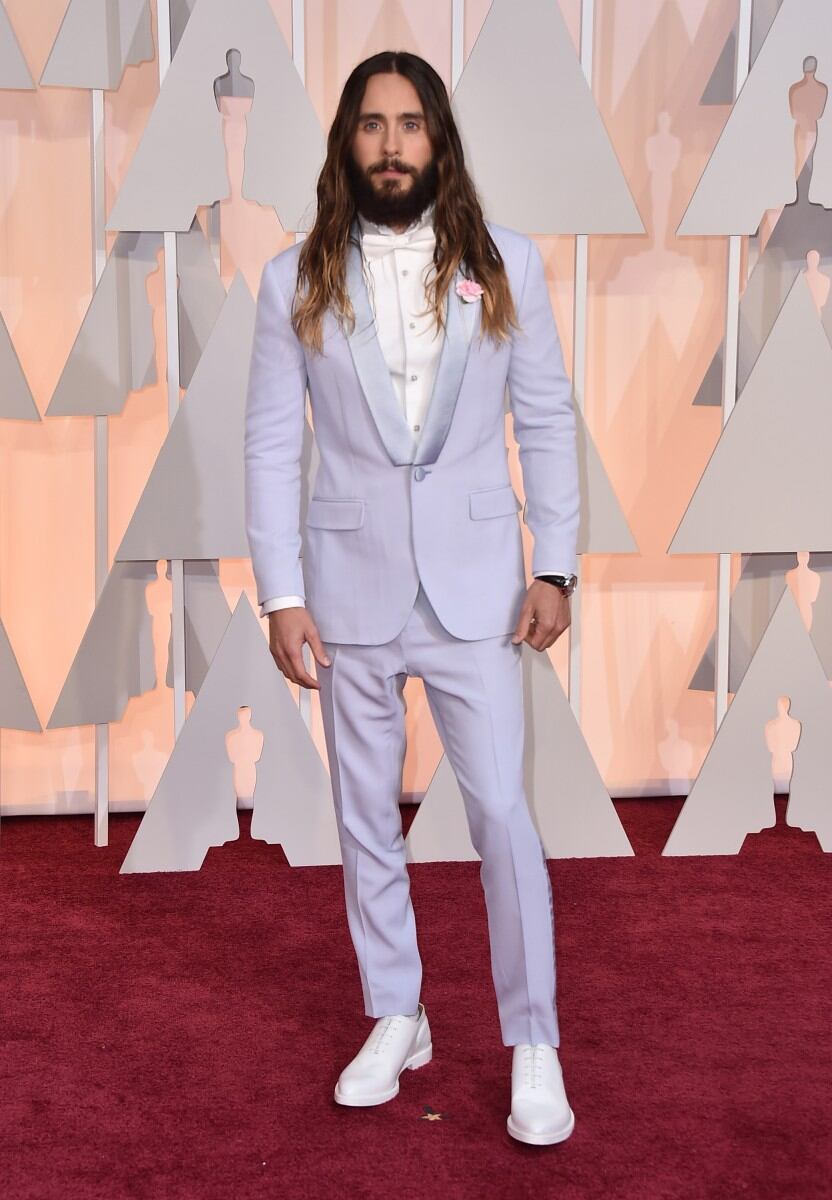 Los trajes más cool de los ganadores del Oscar