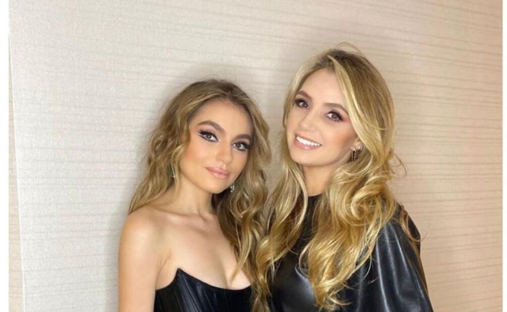 Angélica Rivera y Sofía Castro, su hija / Instagram