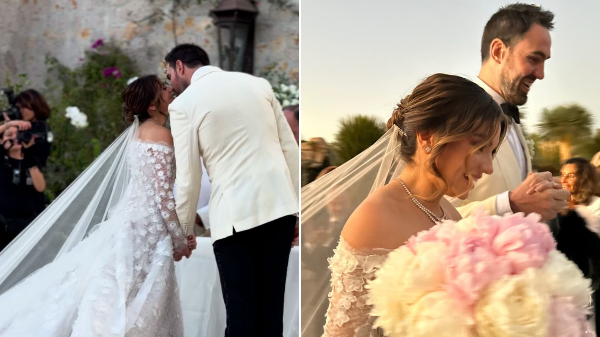 La boda religiosa de Sofía Castro y Pablo Bernot / Fotos: Instagram