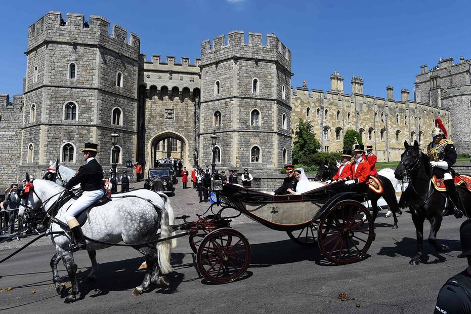 Meghan Markle quería vivir en el castillo de Windsor, donde vive la reina Isabel II