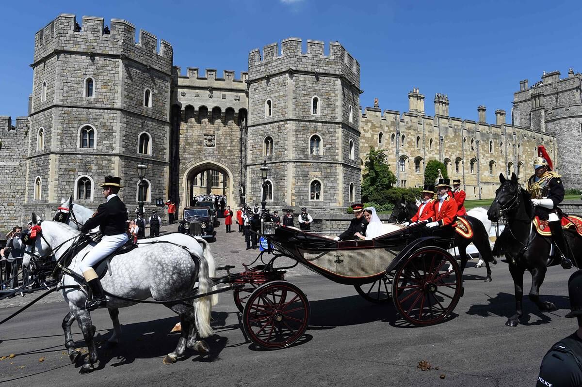 Meghan Markle quería vivir en el castillo de Windsor, donde vive la reina Isabel II