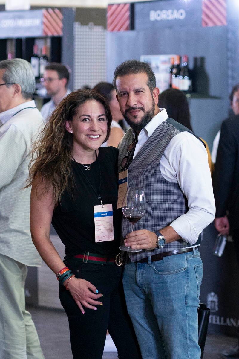 Eli García Lourdes y Amílcar Olivares. (Foto: Héptor Arjona)