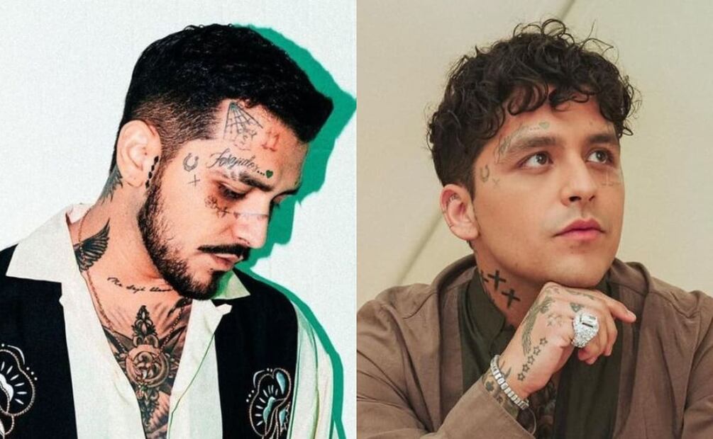 Los tatuajes de Christian Nodal / Fotos: Instagram