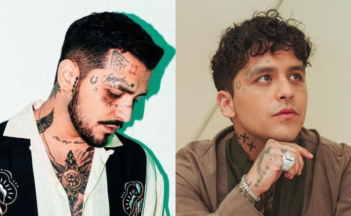 Los tatuajes de Christian Nodal / Fotos: Instagram
