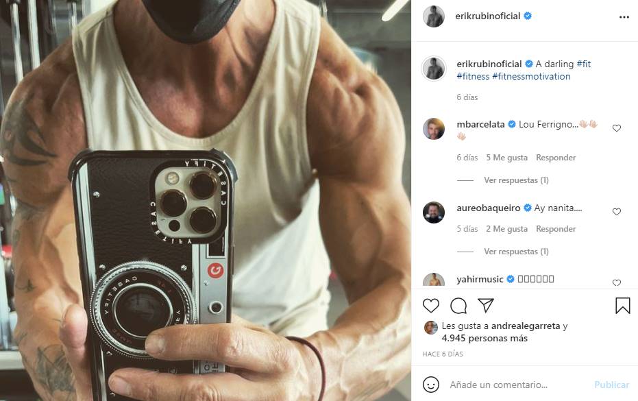 Érik Rubín revela cuál es el doloroso tratamiento que usa para evitar el envejecimiento