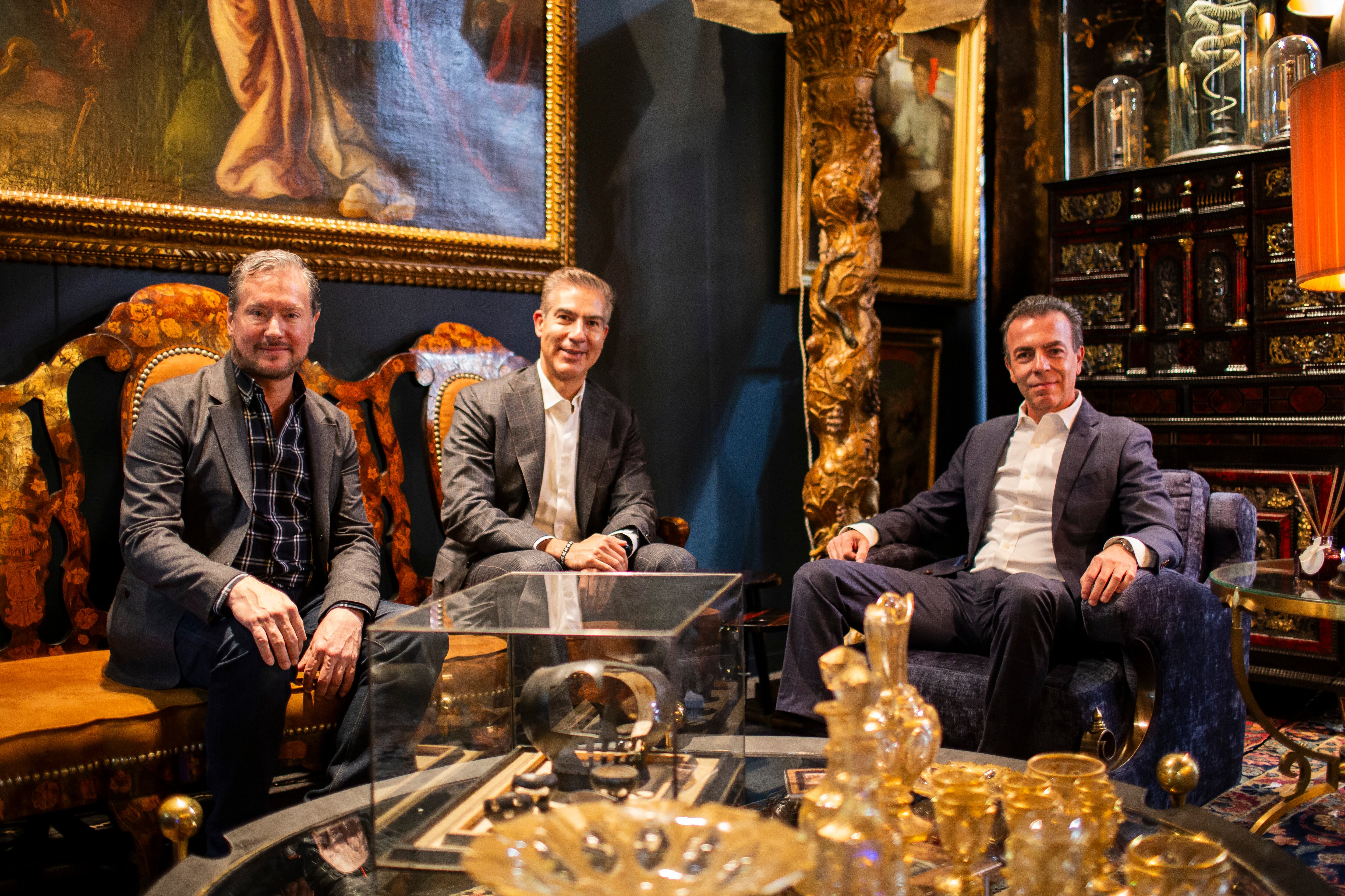 Daniel Liebsohn, Arturo López Martín y Alejandro Ramírez. (Foto: Esteban Torreblanca)