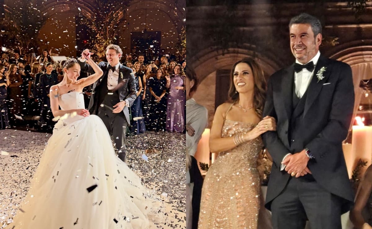 Arturo Elias Ayub comparte las mejores fotos de la boda de su hijo Arturo Elias Slim y Paula Albarrán