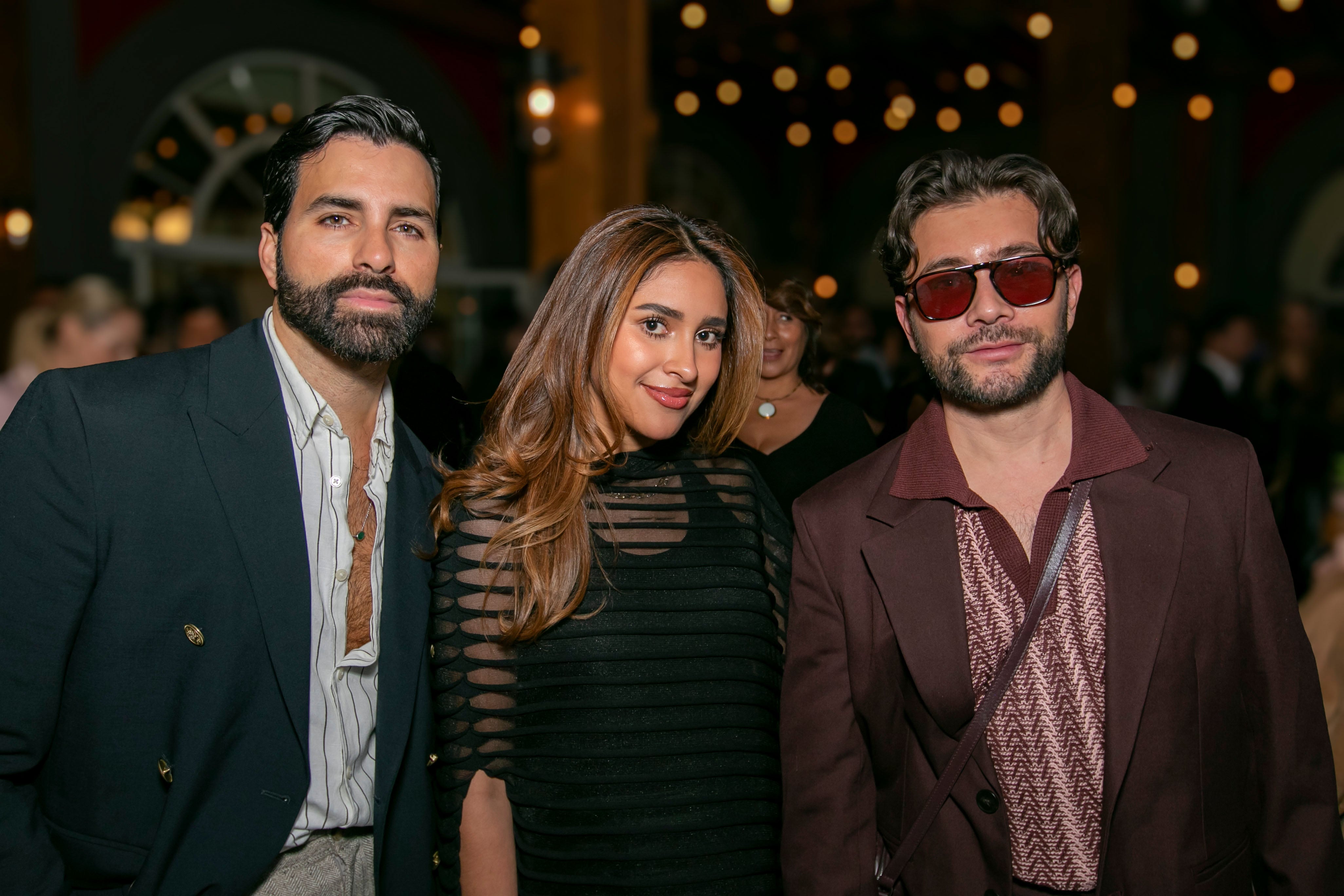 Alan Slim, Paulina Chuc y Fernando Noriega. (Foto: Arturo Quintero)