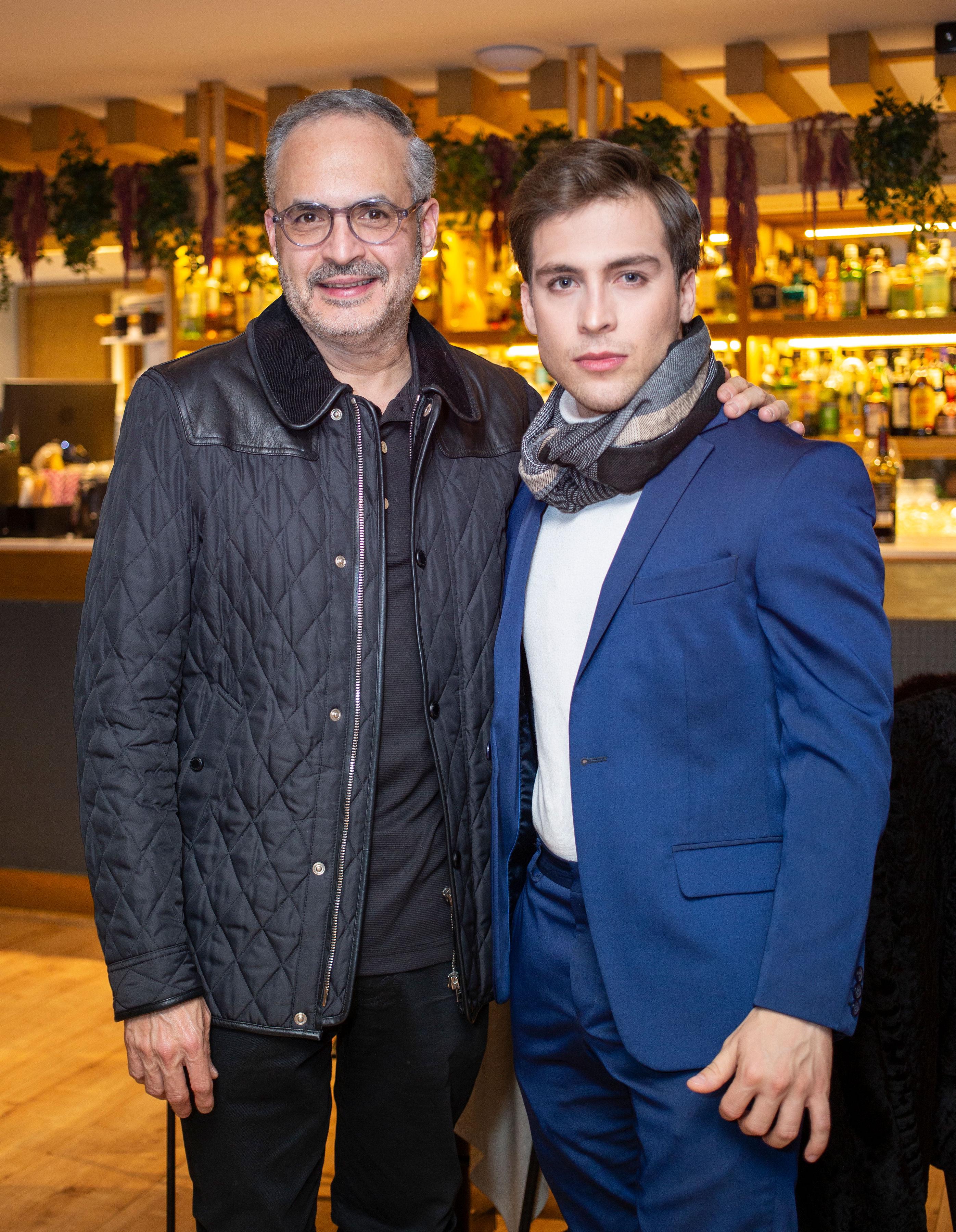 Alberto Navarro y Jorge Veliz. (Foto: Especial)