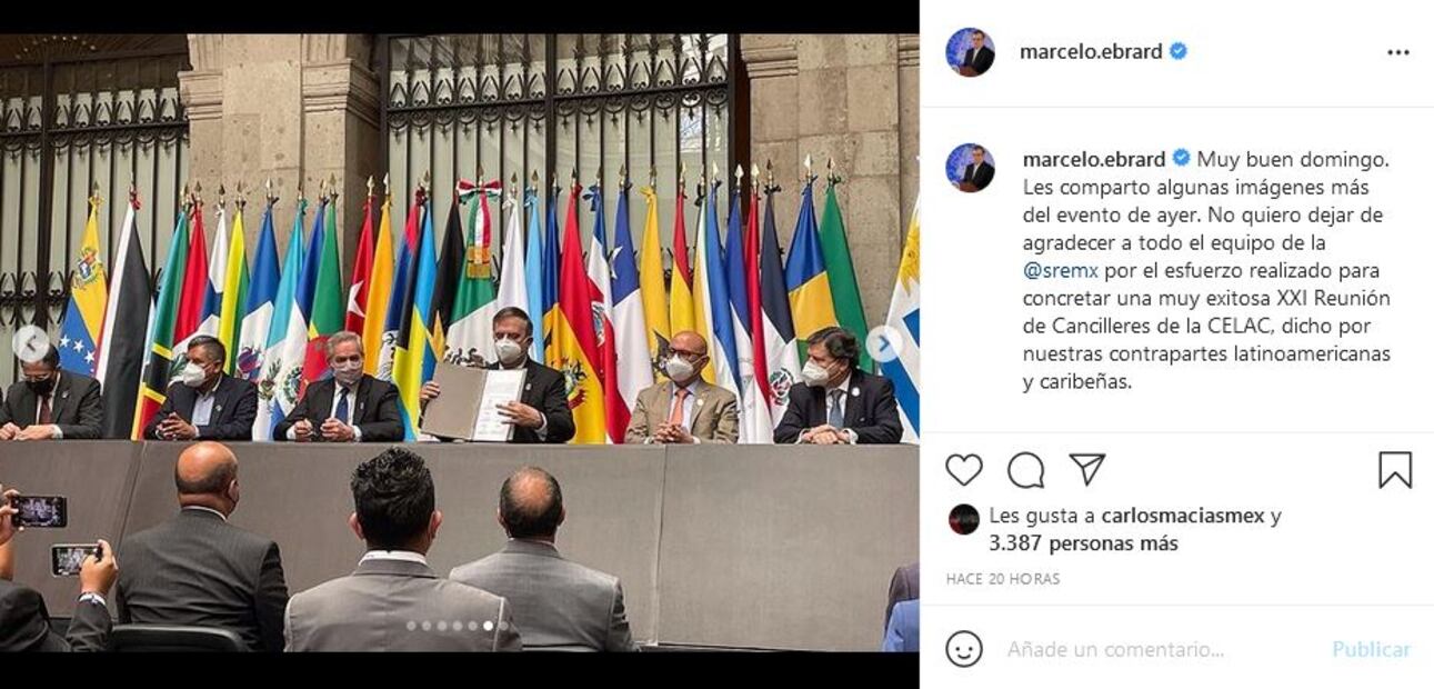 Reaparece Rosalinda Bueso, esposa de Marcelo Ebrard
