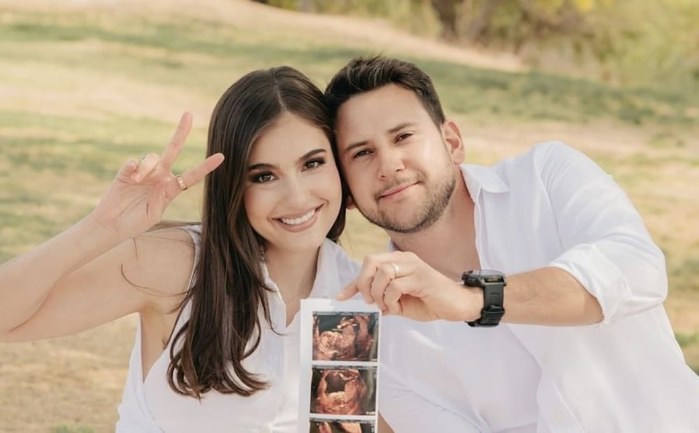 Mariana Navarrete y su esposo Sergio Ponce / Foto: Cortesía
