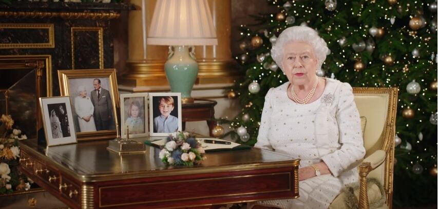 <p>La monarca reinante más longeva del mundo dio su tradicional discurso de Navidad <strong>(Foto: YouTube)</strong></p>

