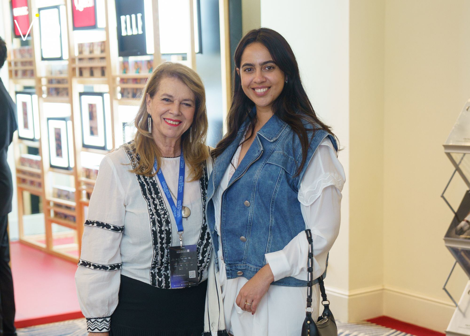 Lydia Lavín y Montserrat Messeguer. (Foto: Héptor Arjona)
