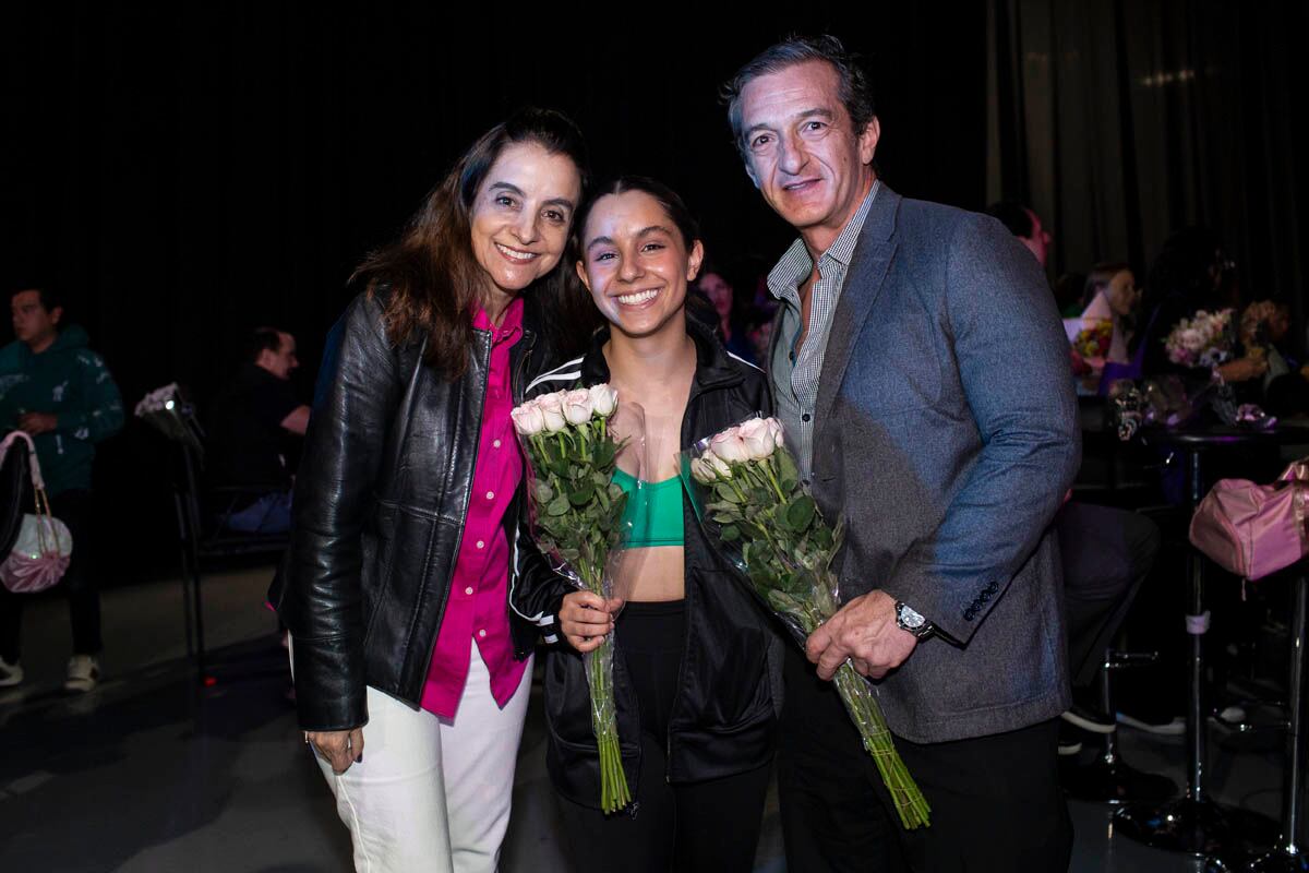 María Antonieta Sepúlveda, Luciana Macín y Martín Antonio. (FOTO: Héctor Arjona)