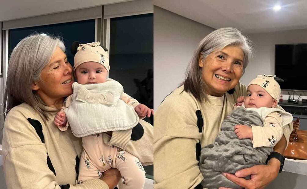 Marcela Ruffo junto a la pequeña Tessa / Foto: Instagram - @marcela_ruffo1