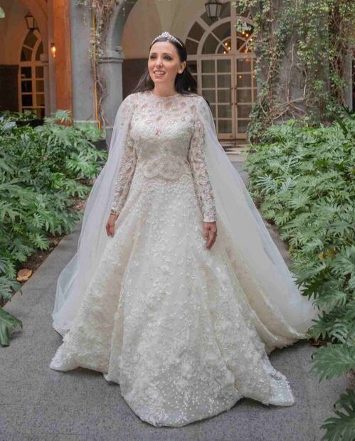 Hanna Jaff  y sus espléndidos vestidos de novia
