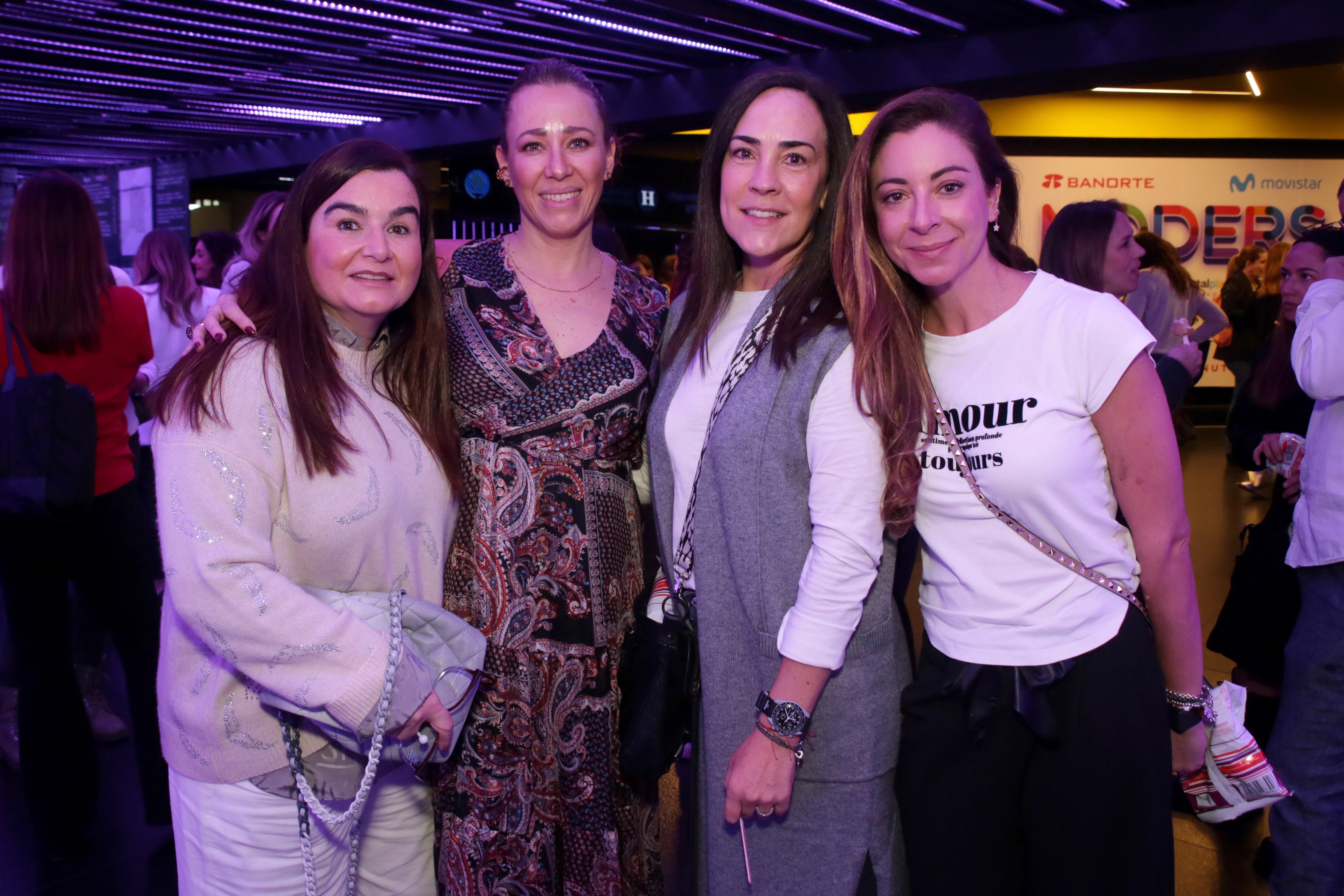 Ana Mary Azuara, Alejandra Gómez, Claudia Samaniego e Isabel Álvarez. (Foto: Arturo Quintero)