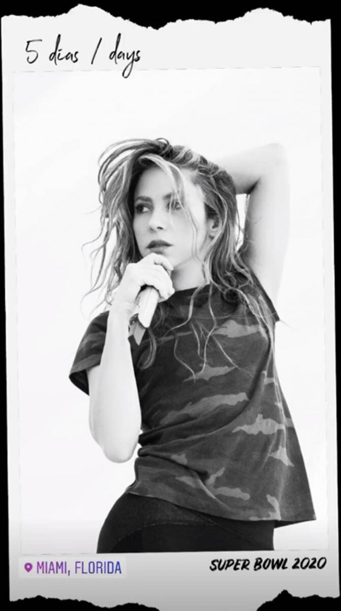 Shakira se prepara para el Super Bowl y abre tienda de ropa 