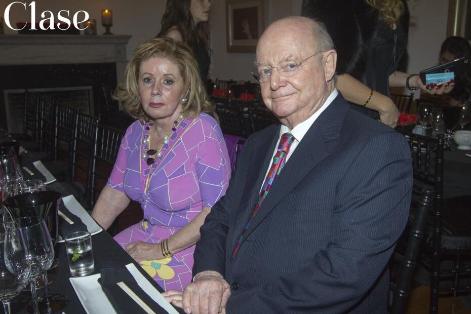 Juan Francisco Beckmann Vidal y su fallecida esposa Doris Legorreta / Archivo Clase