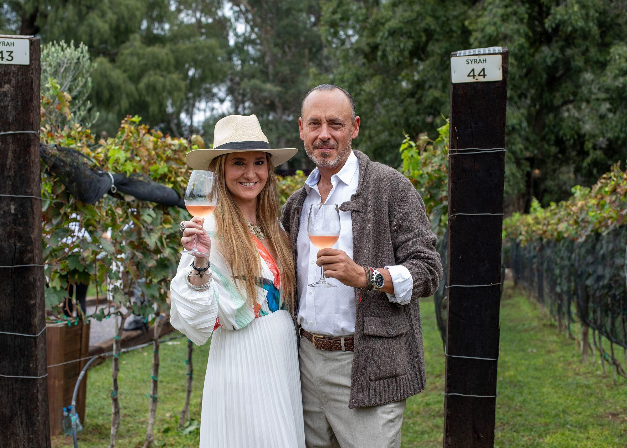 Maru Morales y Juan Carlos Mora. (Foto: Edgar Silva Fuentes para VIP)