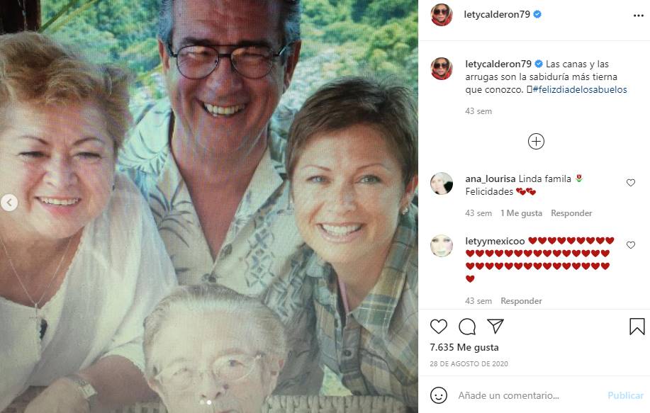 Leticia Calderón dice sentirse muy enojada por la muerte de su padre a causa de Covid-19