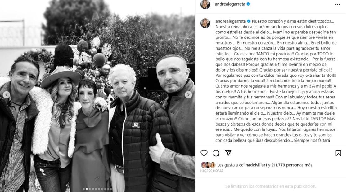 Instagram: @andrealegarreta
