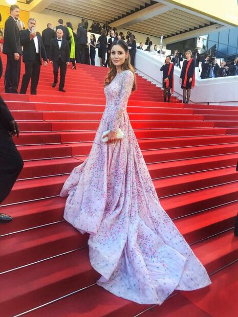Deborah Hung y Rodrigo Peñafiel en Cannes