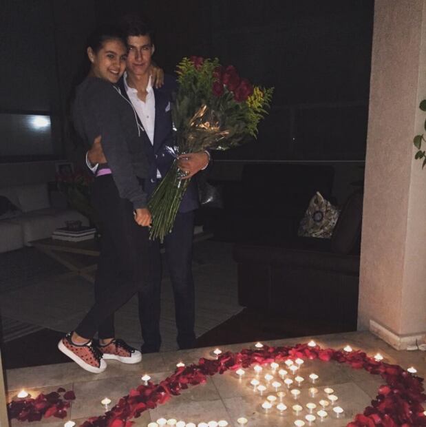 Las fotos de Romina Poza y su novio