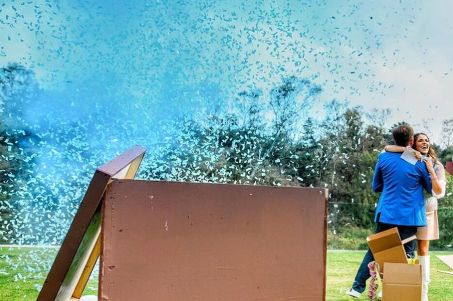 Así fue el espectacular gender reveal de Perla Ealy y Rogelio Cárdenas