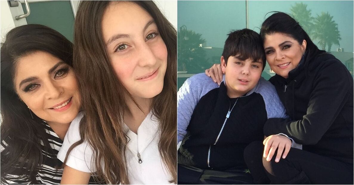 La familia de Victoria Ruffo y Omar Fayad