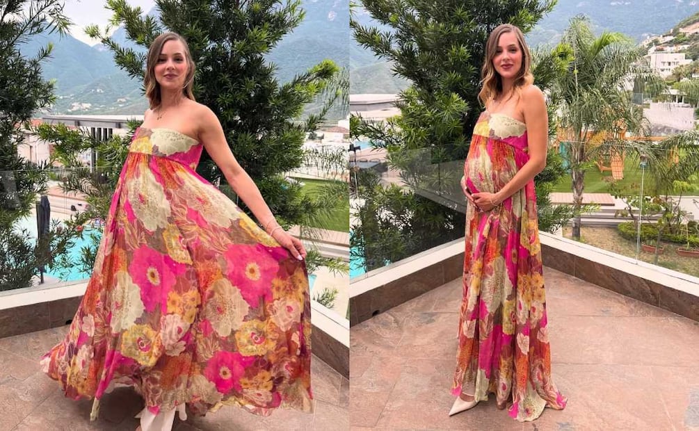 Mariana Rodríguez presumió su baby bump con un look primaveral / Fotos: Instagram @marianardzcantu