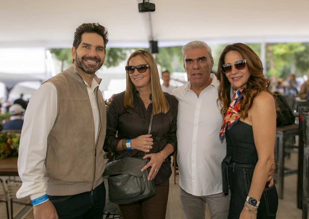 Arap Bethke, Lorena Pérez Moye, Mauricio González y Cristina González. (Foto: Arturo Quintero)