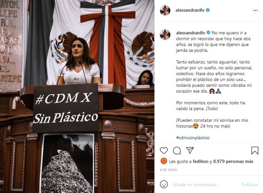 Alessandra Rojo de la Vega se une al tema de Mariana Rodríguez y el INE