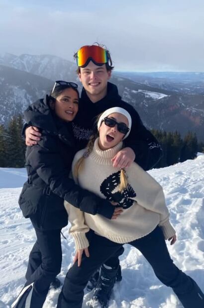 Las vacaciones de Salma Hayek, su hija Valentina Paloma y August Pinault / Instagram