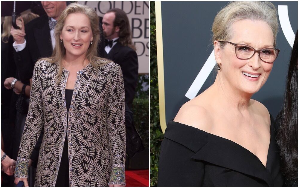 FOTO: Antes y después de los famosos en los Golden Globes