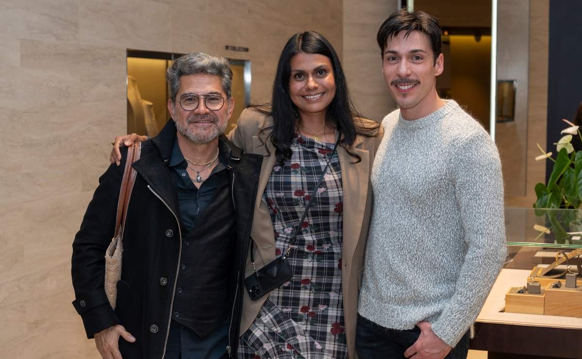 Óscar Aguirre, Jenny Reyes y Armando Zegun / Foto: Héptor Arjona