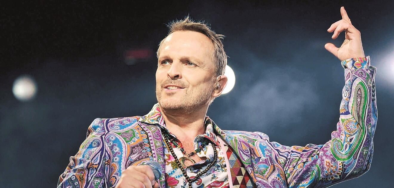 Miguel Bosé pasará la Navidad en México con dos de sus hijos