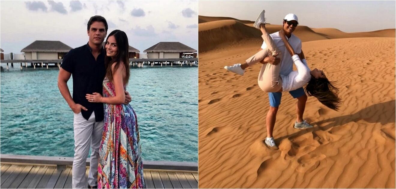 <p>Así ha sido el primer mes de casados de la modelo Ximena Navarrete y el empresario Juan Carlos Valladares. (Fotos: Instagram)&nbsp;</p>
