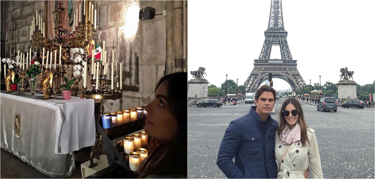 Las románticas vacaciones de Ximena Navarrete por Europa