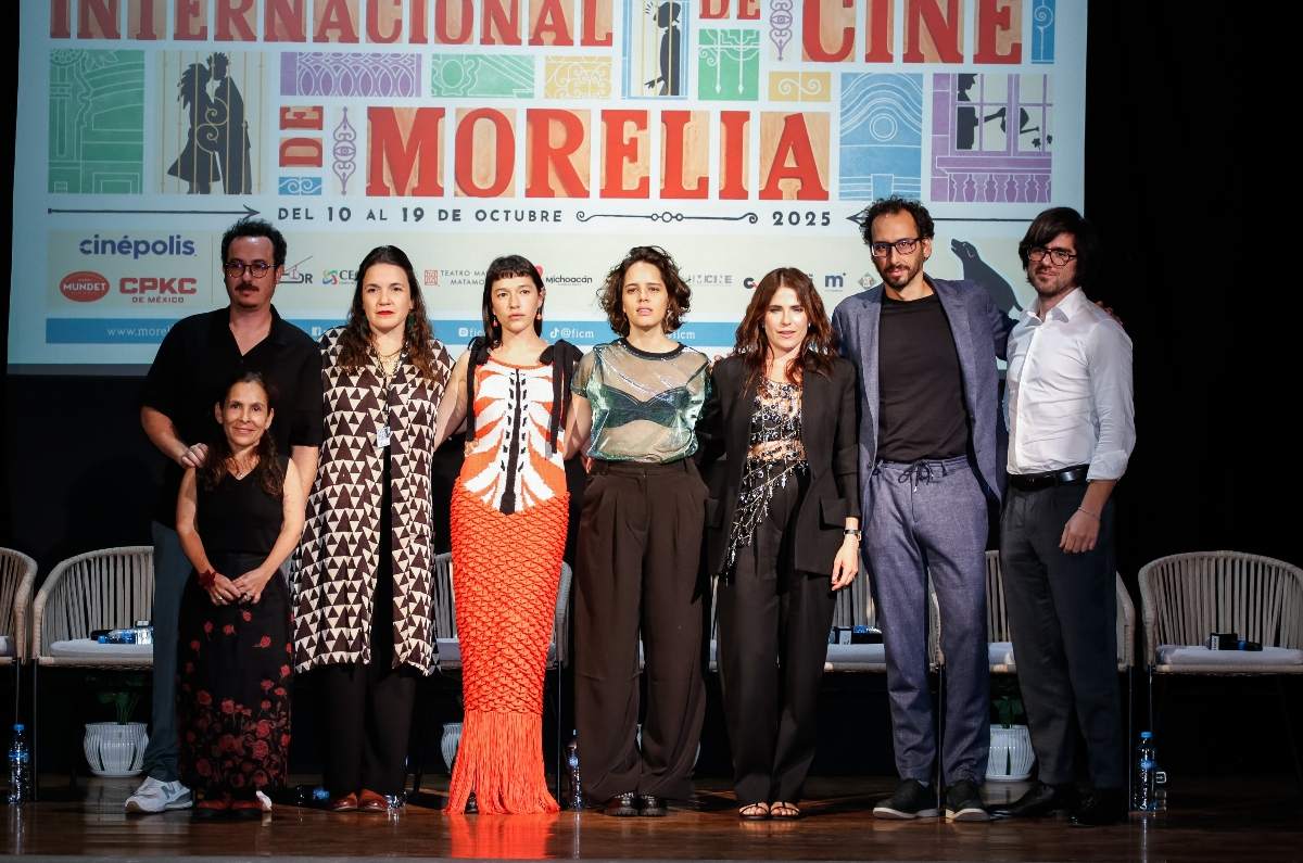 El elenco de 'Hiedra' en el FICM / Foto: Esteban Torreblanca