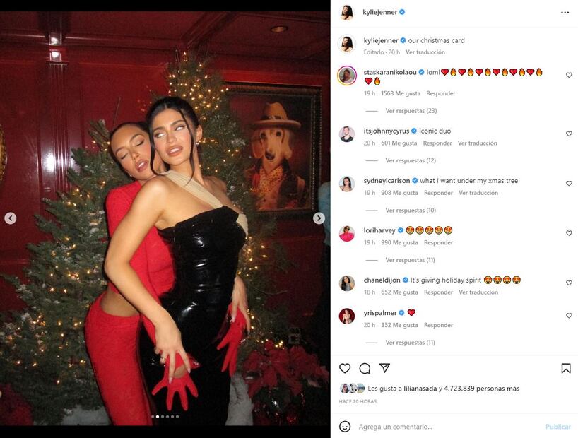 Kylie Jenner y su bestie 'Stassie Baby' posan traviesas con ajustados atuendos 
