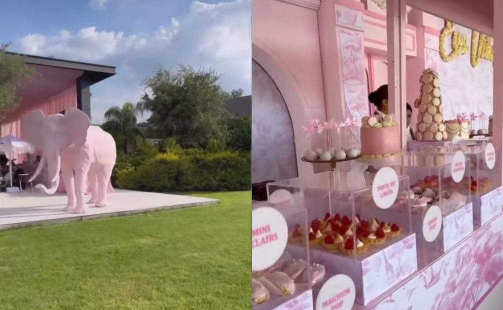 Saúl 'Canelo' Álvarez y Fernanda Gómez celebraron un baby shower de ensueño / Fotos: Instagram @henryomargl