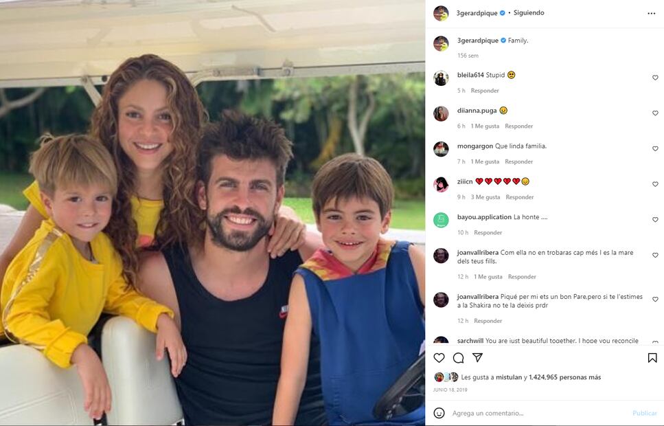 Shakira planea separar su casa de los papás de Piqué 