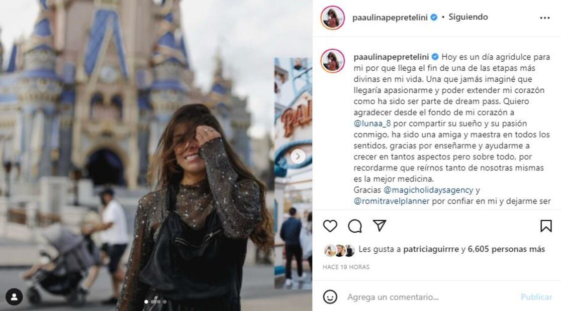 Paulina Peña deja “Dream Pass”, empresa que fundó hace dos años