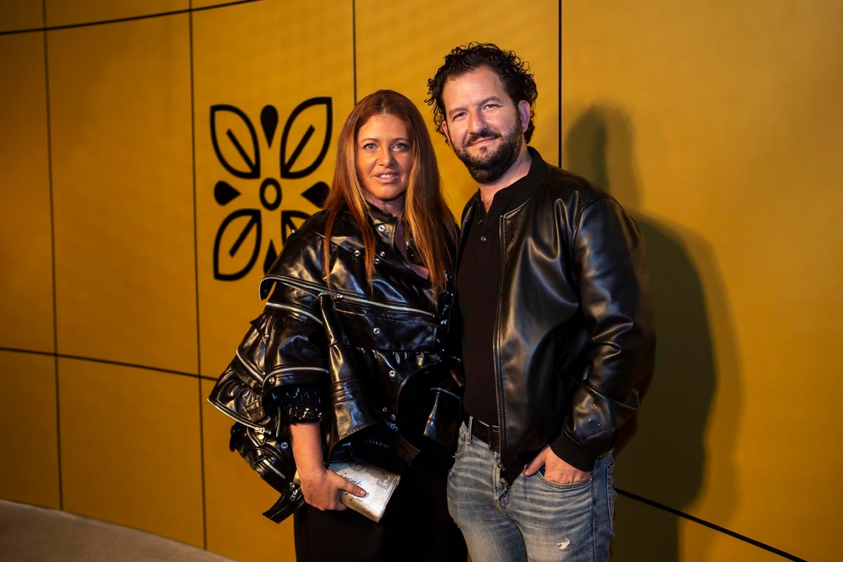 Olga Hanono y Arie Schwartzman. (Foto: Esteban Torreblanca para VIP)