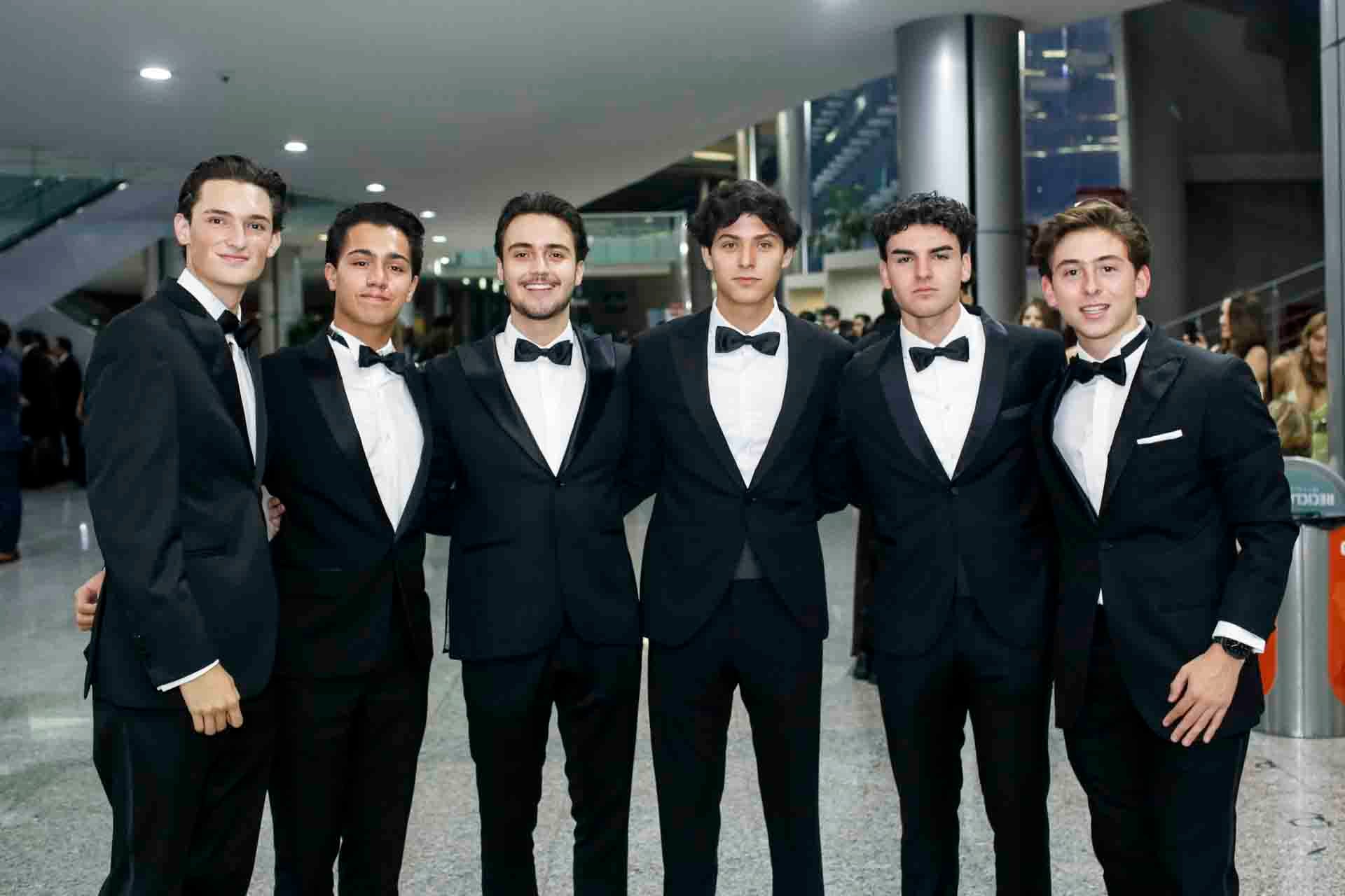 Ricardo Sotes, Leonardo Mancera,  Federico López, Rubén Flores, Joaquín Bosch y Santiago Múzquiz. (Foto: Esteban Torreblanca)