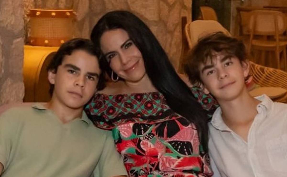 Leonardo y Paulo, hijos de Paola Rojas / Foto: Instagram