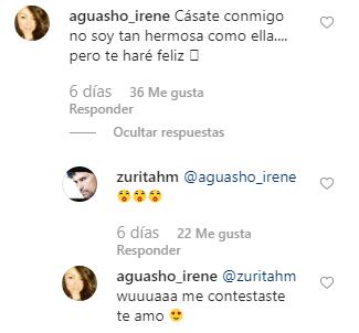 Humberto Zurita responde a fan que le pidió matrimonio en Instagram