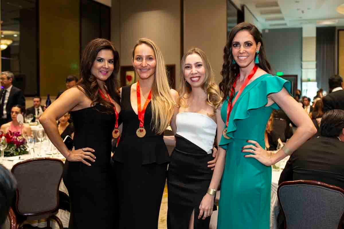 Roxana Martínez, Ximena López, Lucero Martínez y Liliana Fernández del Castillo. (Foto: Esteban Torreblanca)
