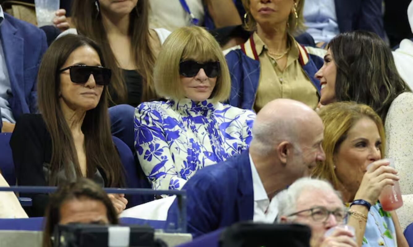 Vera Wang y Anna Wintour en el US Open / Foto: AFP